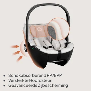 Baby i-Size Autostoeltje met ISOFIX Basis (Groep 0+)