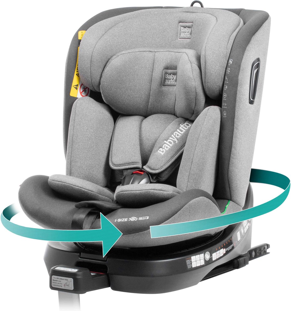 BabyAuto Aitana I-Size Autostoel 0-36 kg Grijs