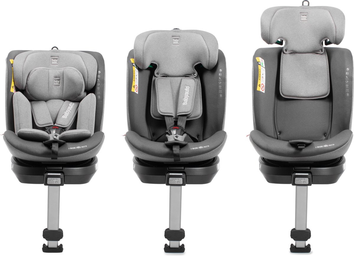 BabyAuto Aitana I-Size Autostoel 0-36 kg Grijs
