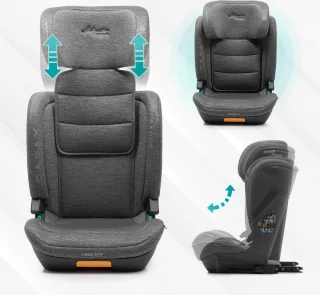 BabyAuto Capax i-Size Autostoel Groep 2/3 Grijs