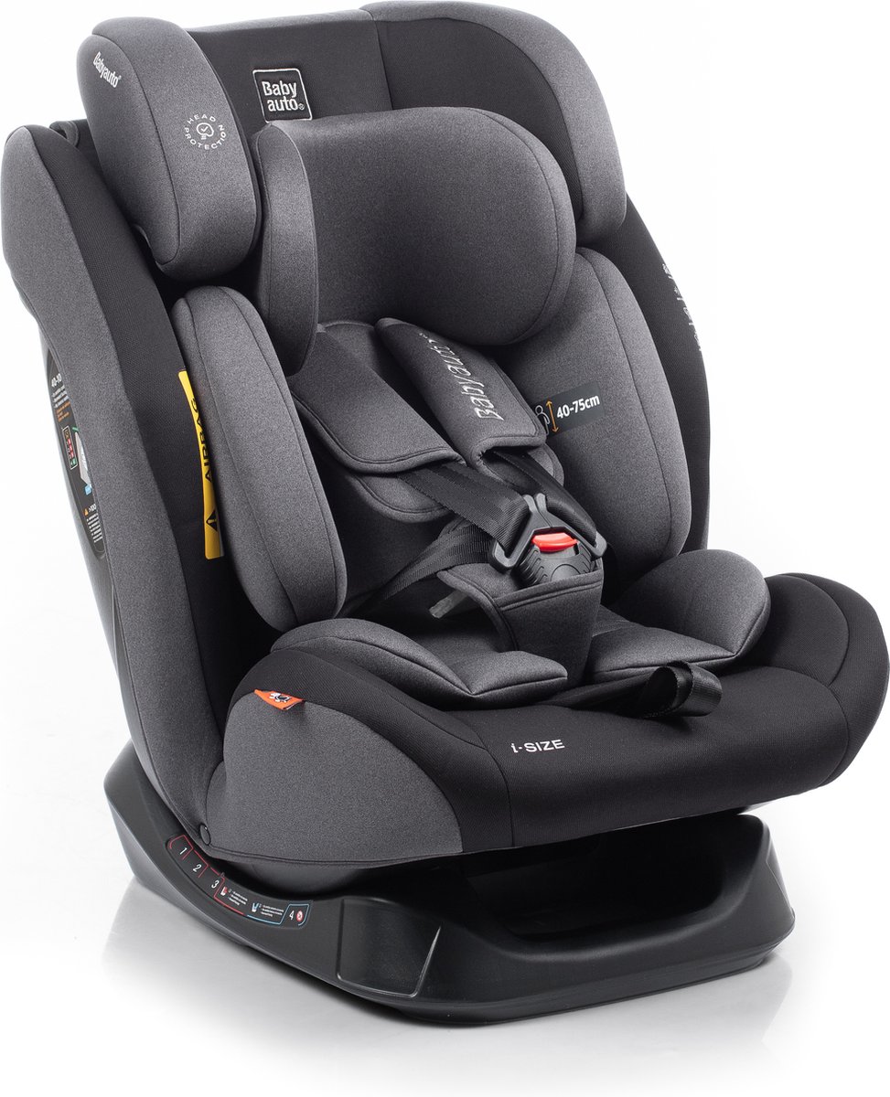 BabyAuto Lolo iSize Autostoel Grijs