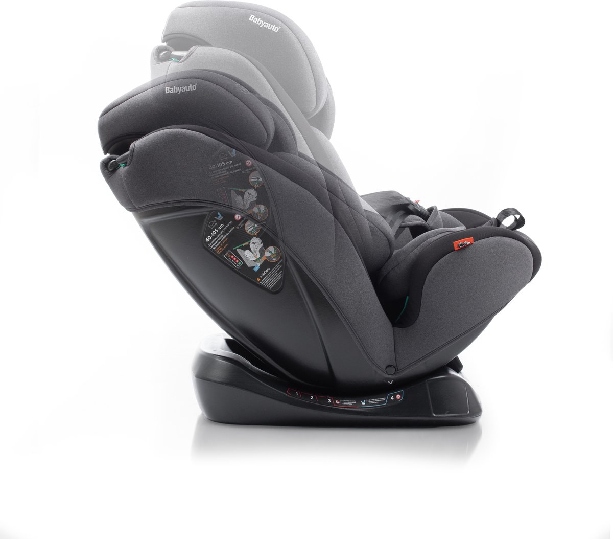 BabyAuto Lolo iSize Autostoel Grijs