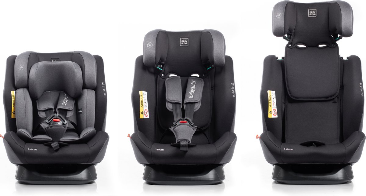 BabyAuto Lolo iSize Autostoel Grijs