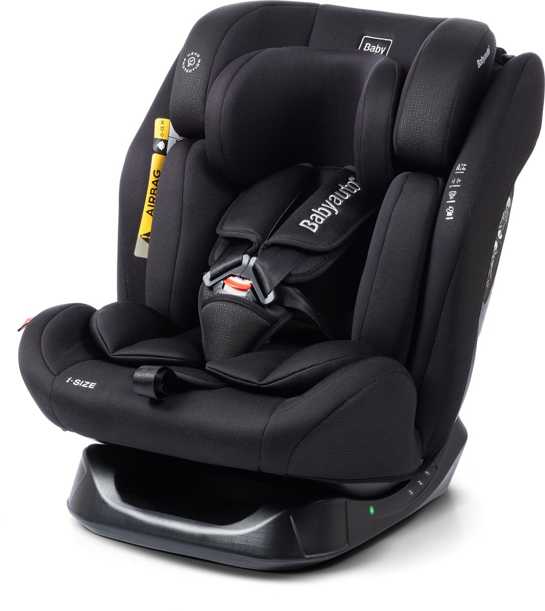 BabyAuto Lolo iSize Autostoel Zwart