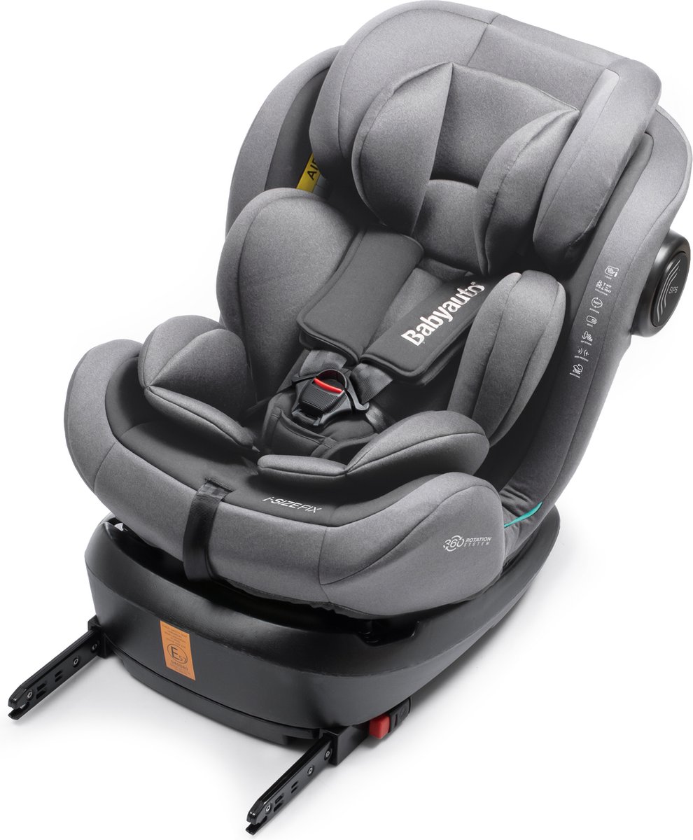 Babyauto Torna I-Size autostoel groep 1/2/3 moon grey