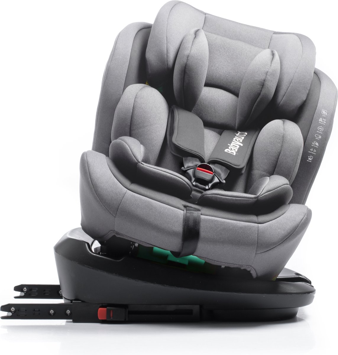 Babyauto Torna I-Size autostoel groep 1/2/3 moon grey