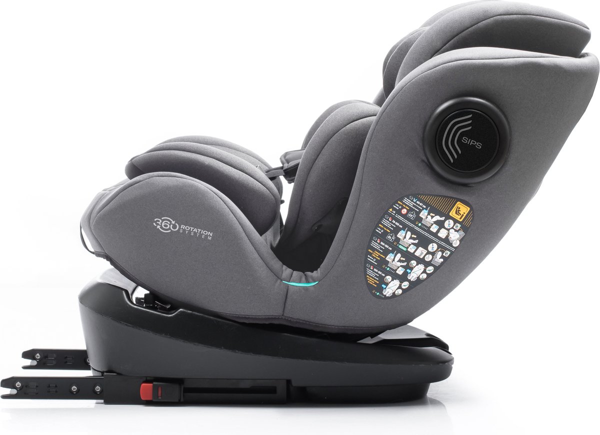 Babyauto Torna I-Size autostoel groep 1/2/3 moon grey