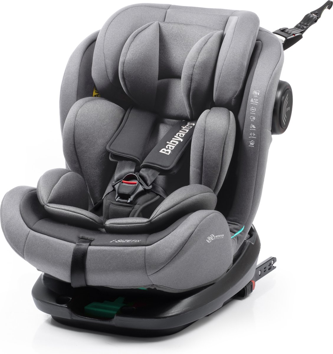 Babyauto Torna I-Size autostoel groep 1/2/3 moon grey