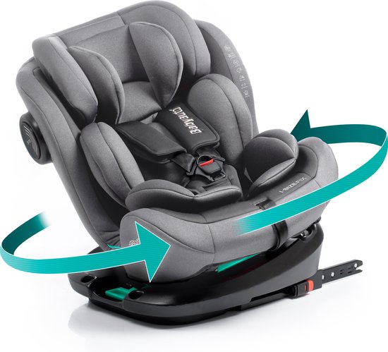 Babyauto Torna I-Size autostoel groep 1/2/3 moon grey