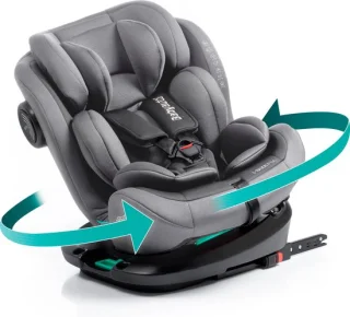 Babyauto Torna I-Size autostoel groep 1/2/3 moon grey