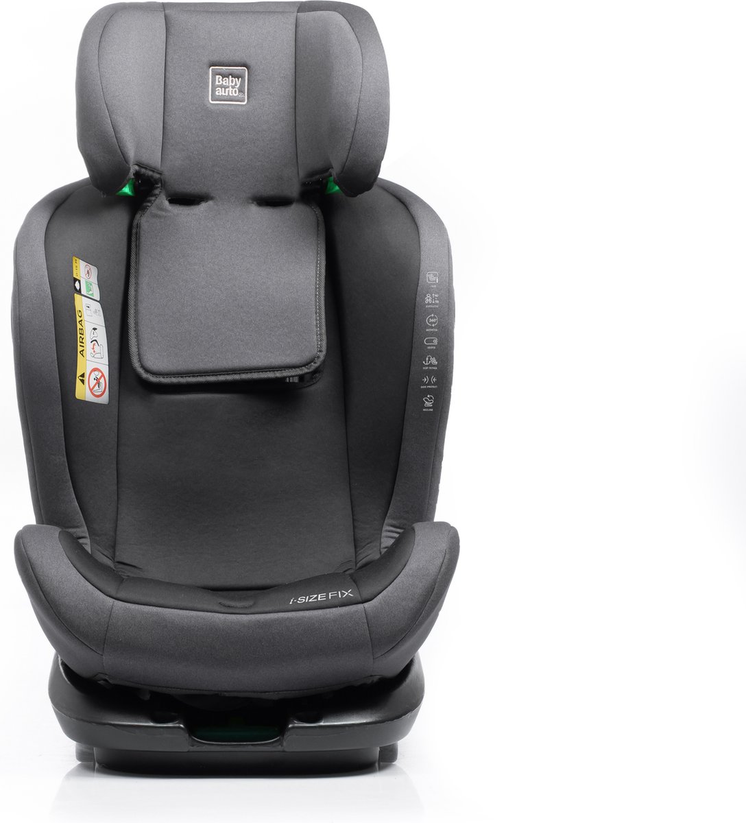 Babyauto Torna I-Size Autostoel Stone Grey 0-36 kg 0-12 jaar