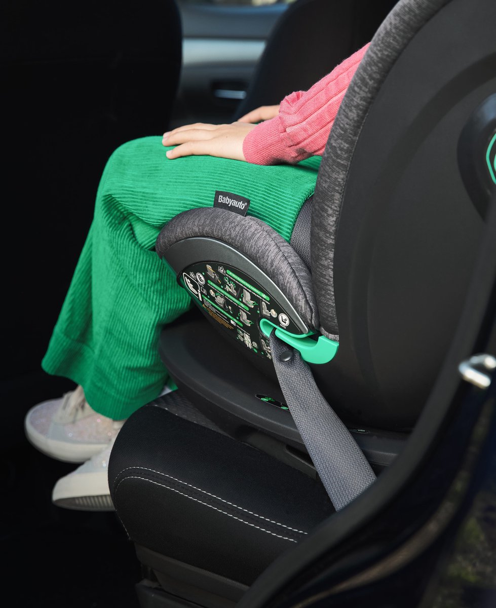 Babyauto Xperta i-Size 360° Autostoel Grijs