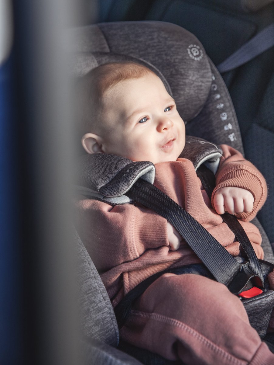 Babyauto Xperta i-Size 360° Autostoel Grijs