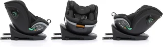 Babyauto Xperta i-Size 360° Isofix Autostoel Zwart