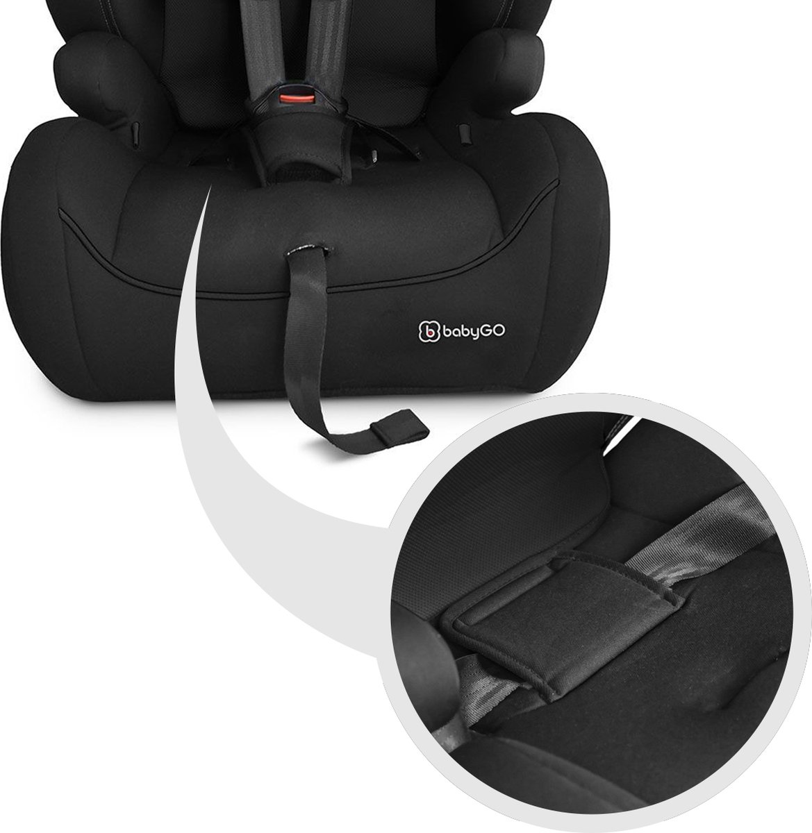 BabyGO FreeMove i-Size Autostoel Zwart