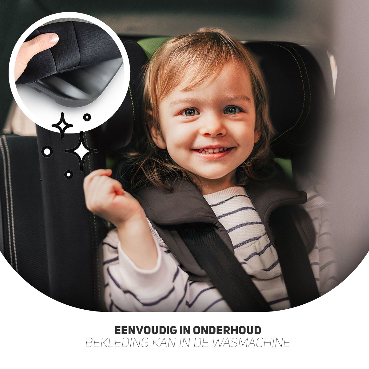BabyGO FreeMove i-Size Autostoel Zwart