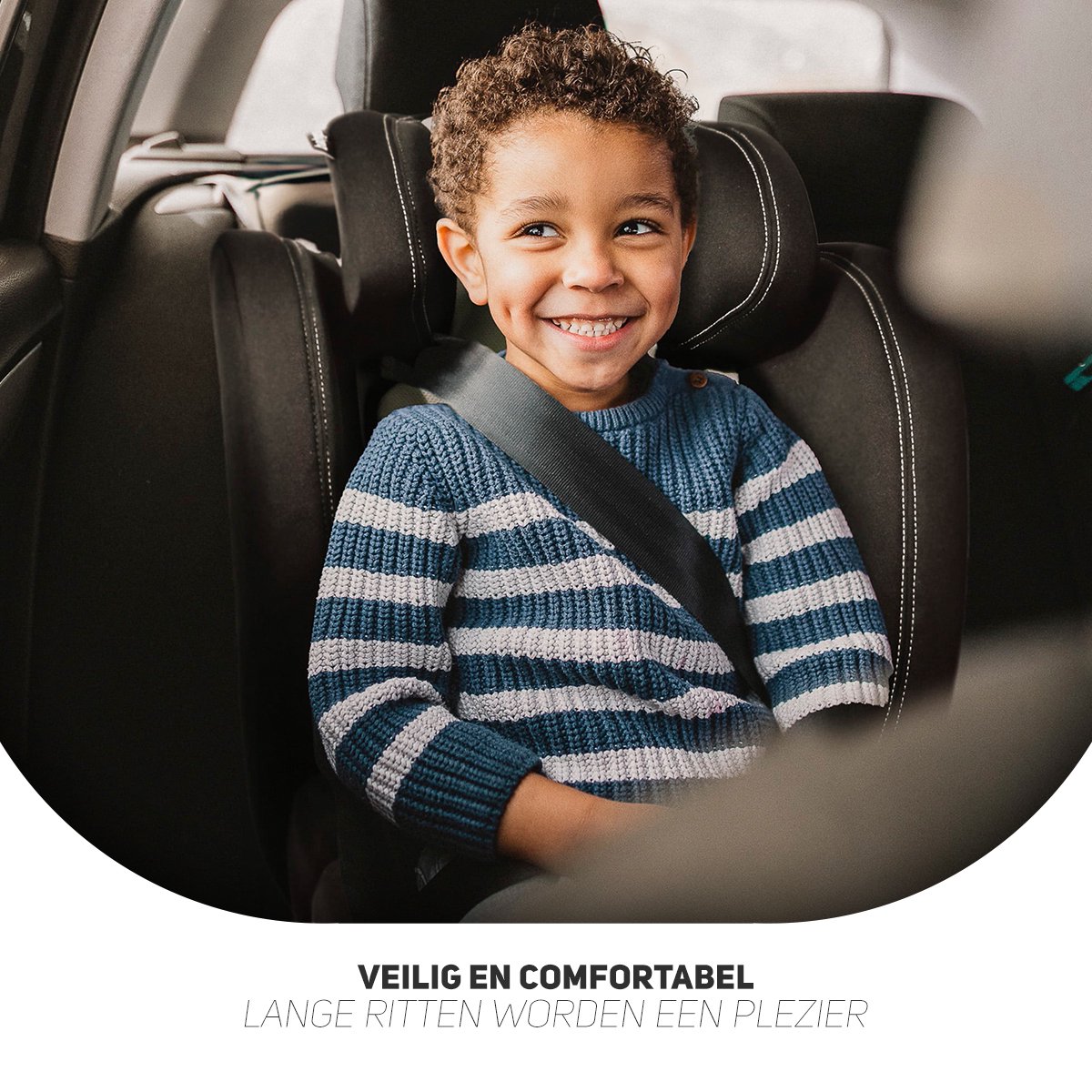 BabyGO FreeMove i-Size Autostoel Zwart