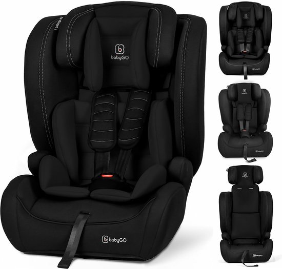 BabyGO FreeMove i-Size Autostoel Zwart