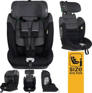 BabyGO Lumo i-Size autostoel - Grijs