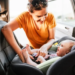 BabyGO Move 360 Autostoel Groen