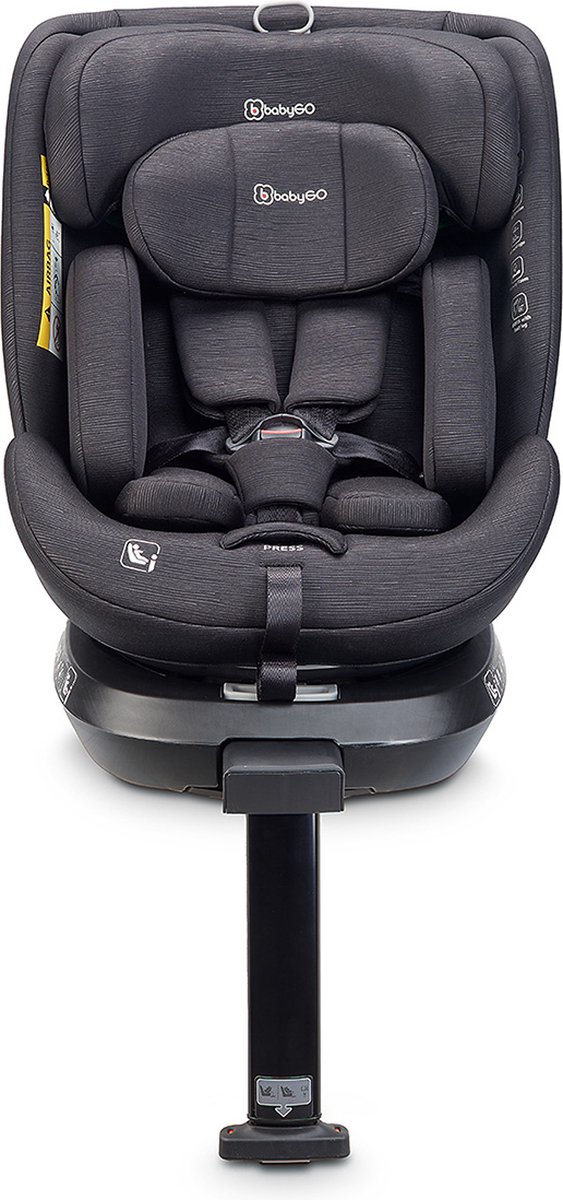 BabyGO Move 360 i-Size autostoel zwart