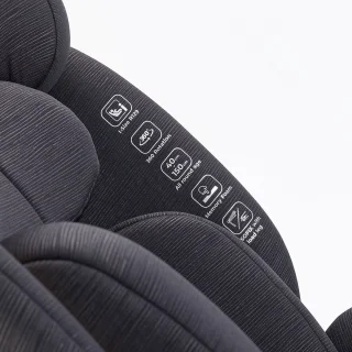 BabyGO Move 360 i-Size autostoel zwart