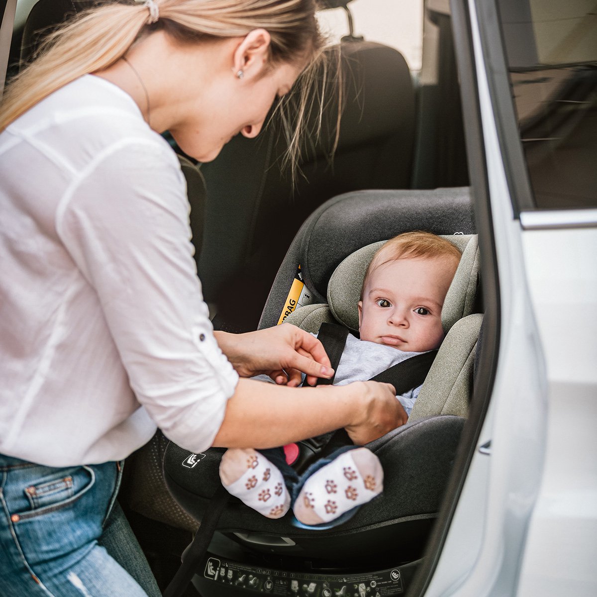 BabyGO Move 360 i-Size autostoel zwart