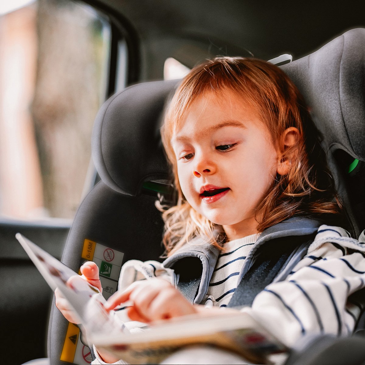 BabyGO Move 360 i-Size autostoel zwart