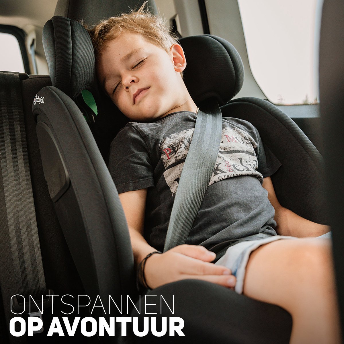 BabyGO Protection 360 i-Size Autostoel Grijs Isofix