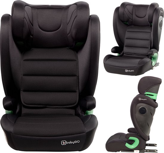 Babygo Safechild i-Size Autostoel 100-150 cm Black