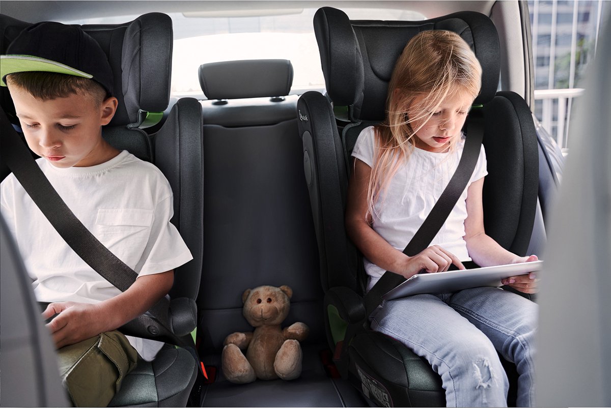 Babygo Safechild i-Size Autostoel 100-150 cm Grey