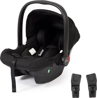 Baninni Luiz i-Size Autostoel 0+ Zwart + Adapterset