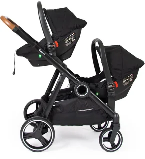 Baninni Luiz i-Size Autostoel 0+ Zwart + Adapterset