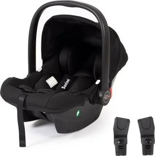 Baninni Luiz i-Size Autostoel 0+ Zwart + Adapterset