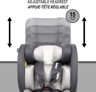 Baninni Nora Autostoel i-Size 0-36 kg Grijs