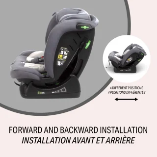 Baninni Nora Autostoel i-Size 0-36 kg Grijs
