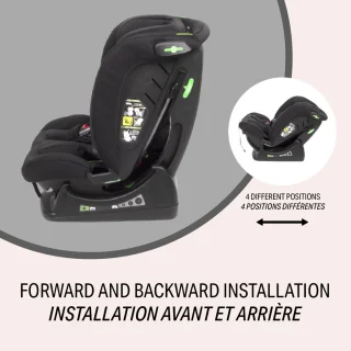 Baninni Nora Autostoel i-Size 0-36 kg Zwart