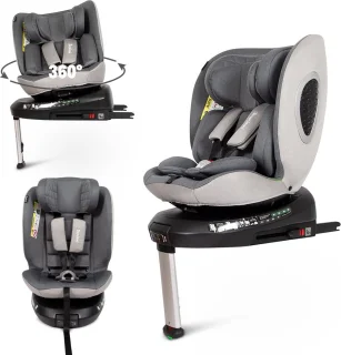 Baninni Tullio Autostoel 360° i-Size 40-150cm Grijs