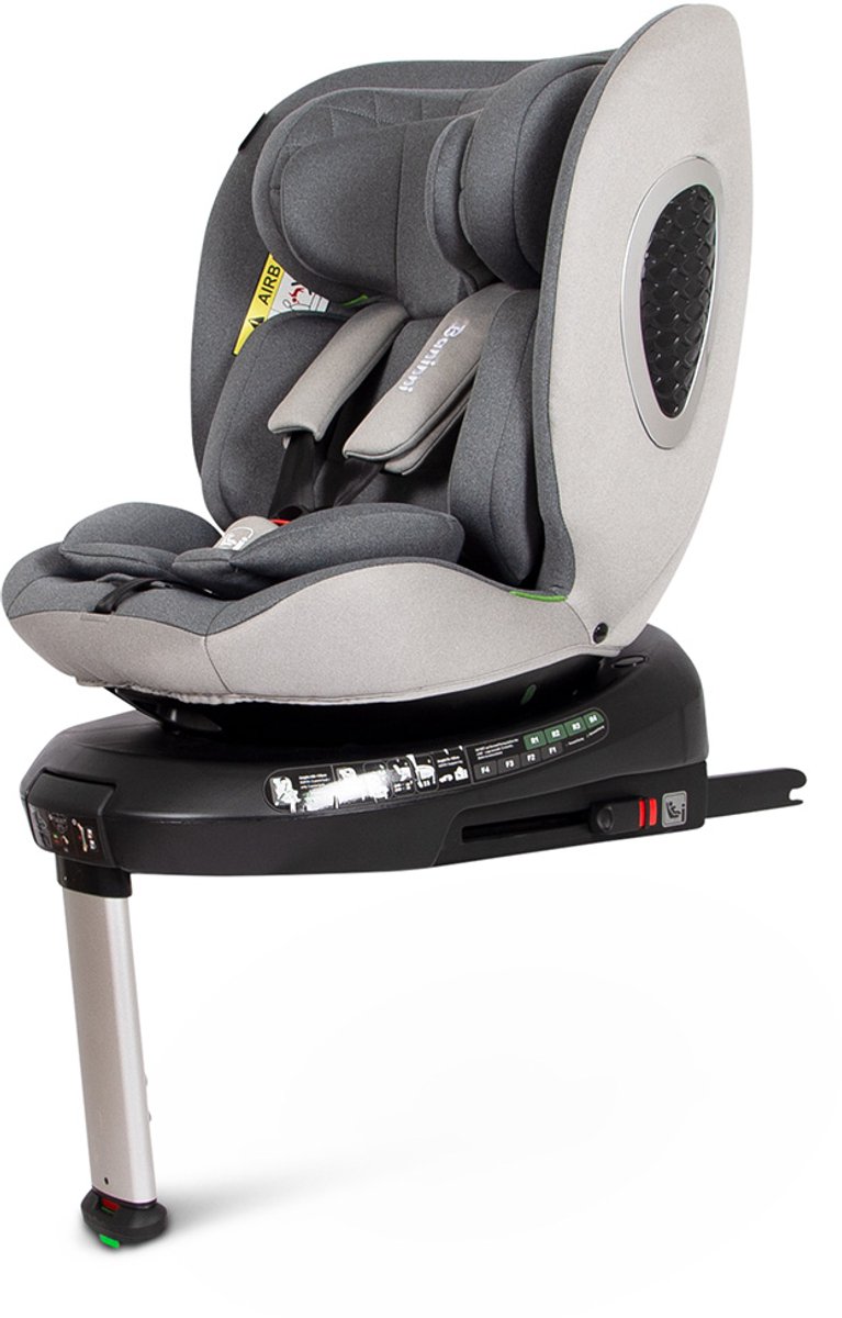 Baninni Tullio Autostoel 360° i-Size 40-150cm Grijs