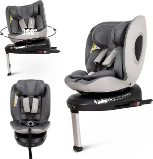 Baninni Tullio Autostoel 360° i-Size 40-150cm Grijs