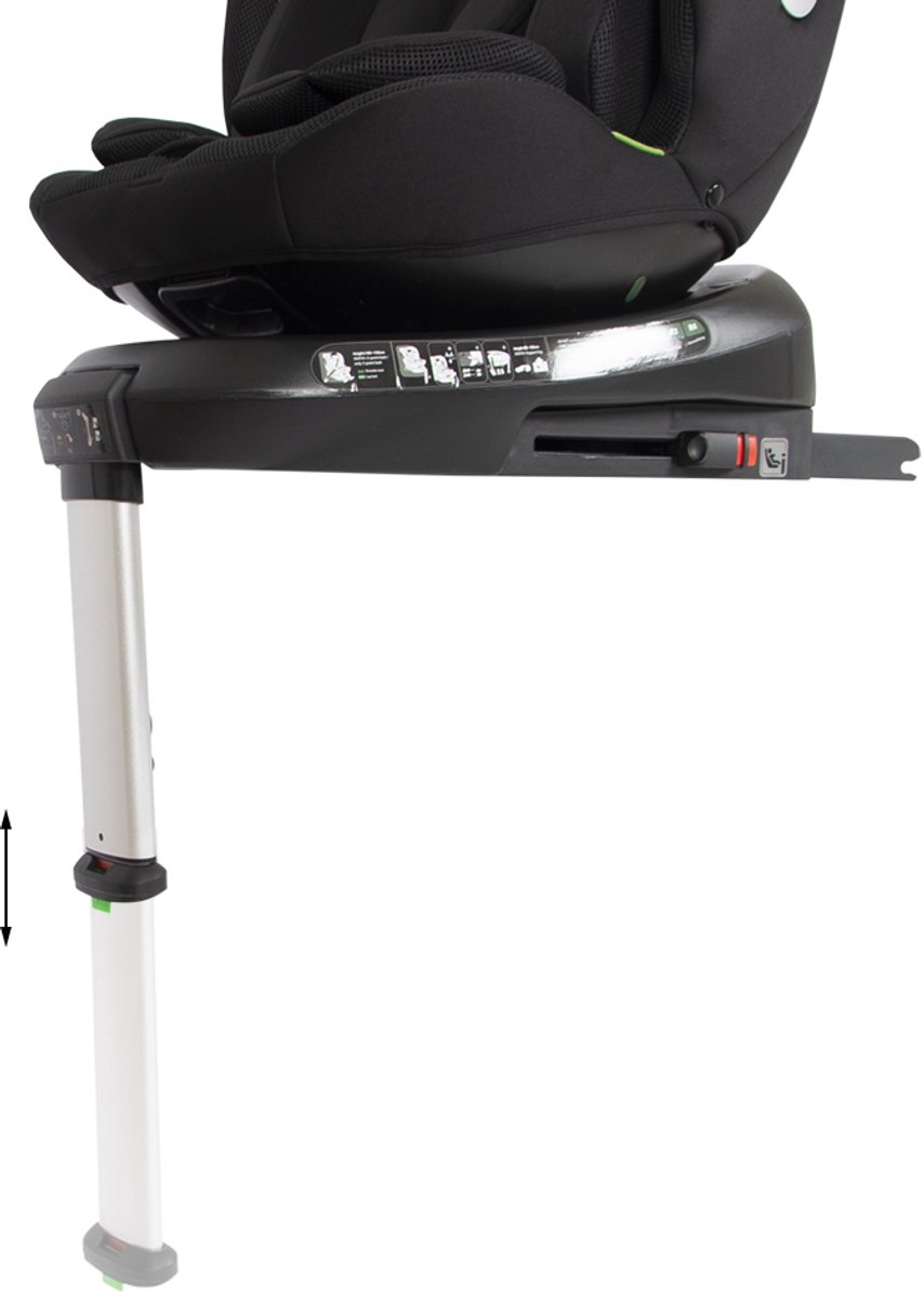 Baninni Tullio Autostoel 360° i-Size Zwart
