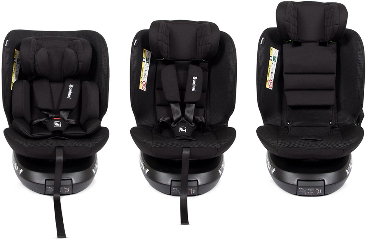 Baninni Tullio Autostoel 360° i-Size Zwart