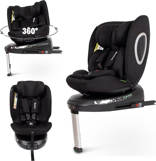 Baninni Tullio Autostoel 360° i-Size Zwart
