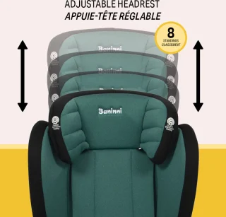 Baninni Zola Autostoel i-Size 100-150cm 15-36kg Groen
