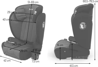 Baninni Zola Autostoel i-Size 100-150cm 15-36kg Groen