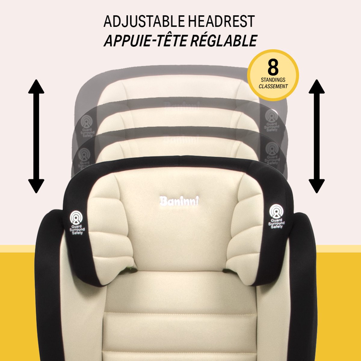 Baninni Zola Autostoel i-Size 15-36kg Zand
