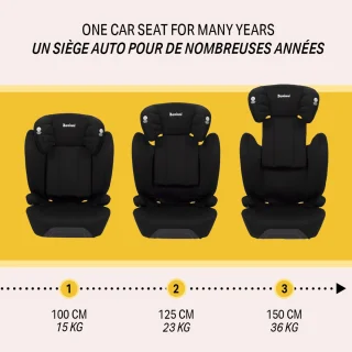 Baninni Zola Autostoel i-Size 15-36kg Zwart