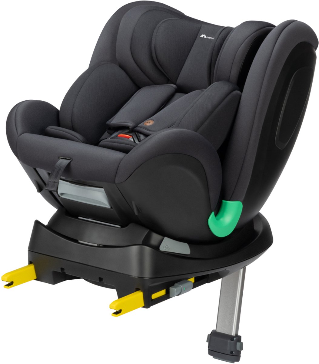 De Bebeconfort Atlas 360 i-Size Autostoeltje Mineral Black in één oogopslag