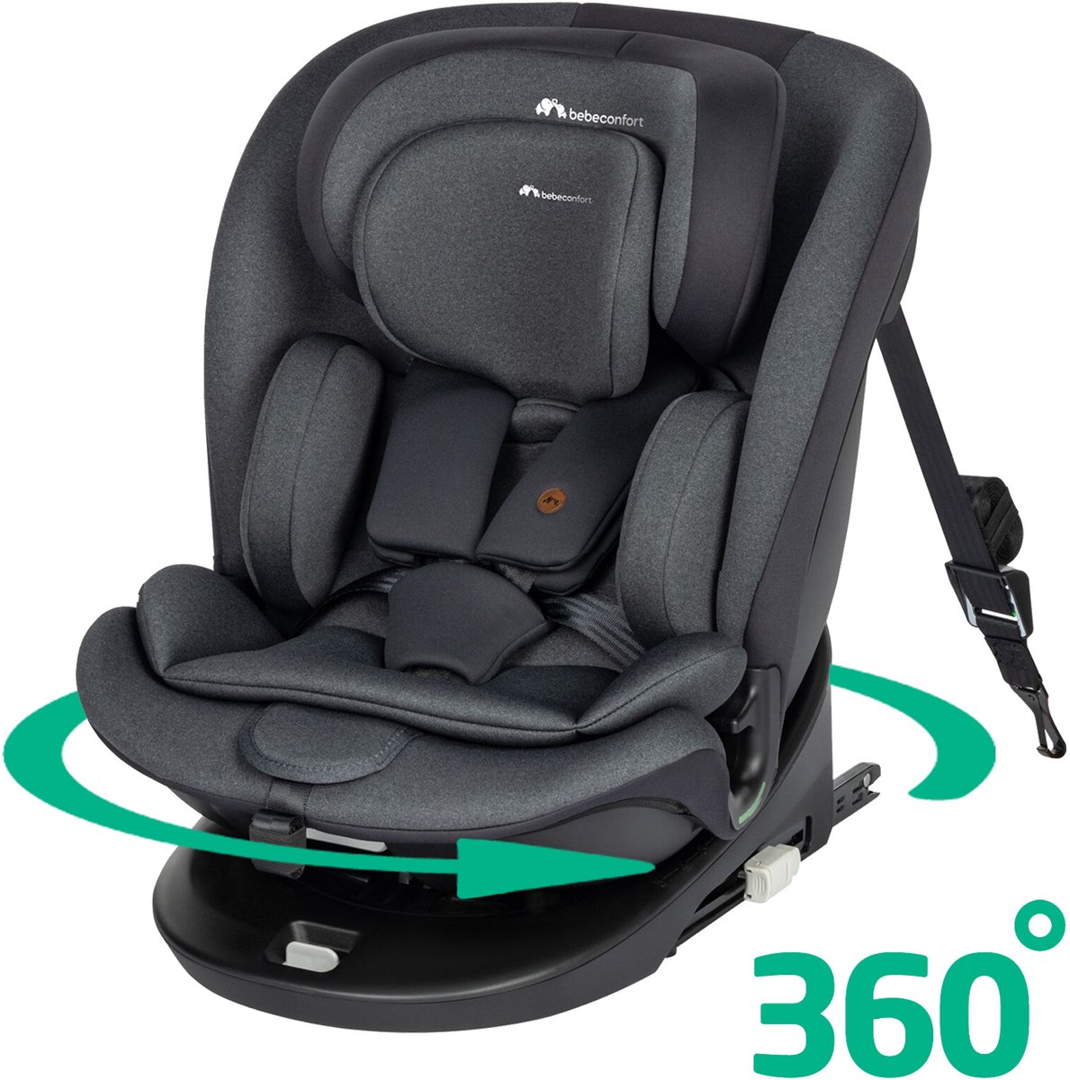 Bebeconfort EvoluFix 360 i-Size Autostoel Tinted Black