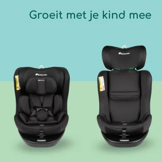 Bebeconfort EvolveFix i-Size Autostoel Black Mist